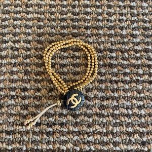 Chanel button bracelet